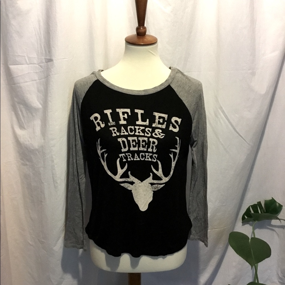 Raglan knit top